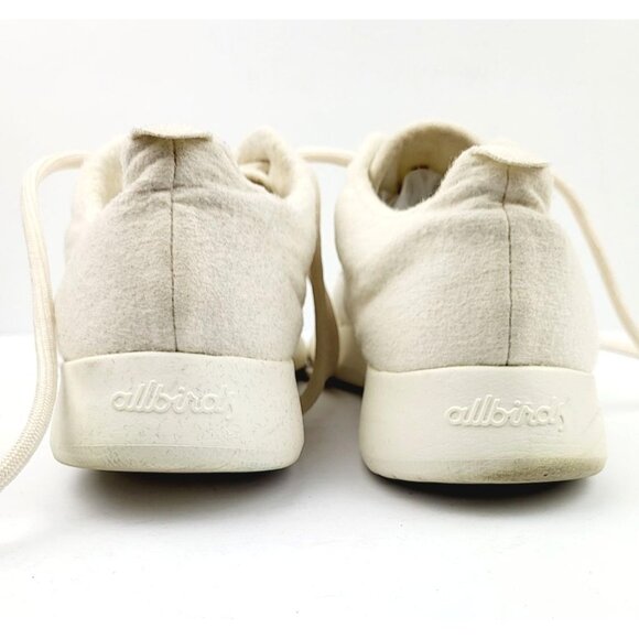 Allbirds Womens Wool White runners - Size 9 - Picture 3 of 7